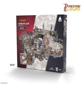 Dungeons & Lasers Goblin Lair Pre-Painted