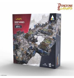 Dungeons & Lasers Deep Mines: Pre-Painted