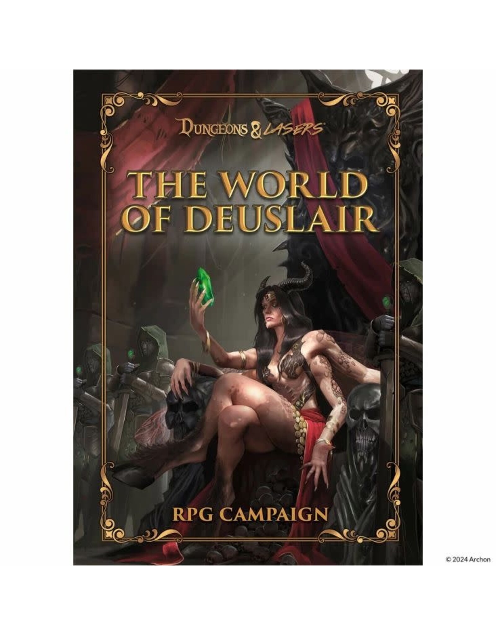Dungeons & Lasers World Of Deuslair: RPG Campaign