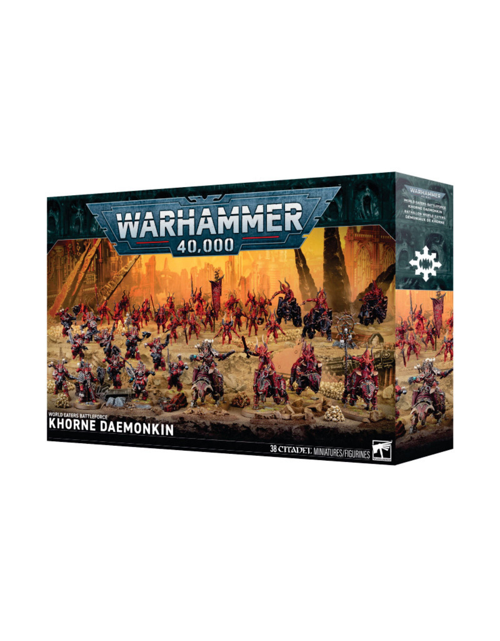Warhammer 40k Khorne Daemonkin World Eaters Battleforce