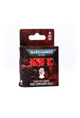 Warhammer 40k Red Corsairs Dice