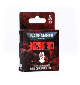 Warhammer 40k Red Corsairs Dice