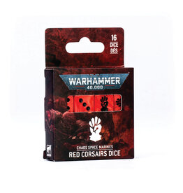 Warhammer 40k Red Corsairs Dice