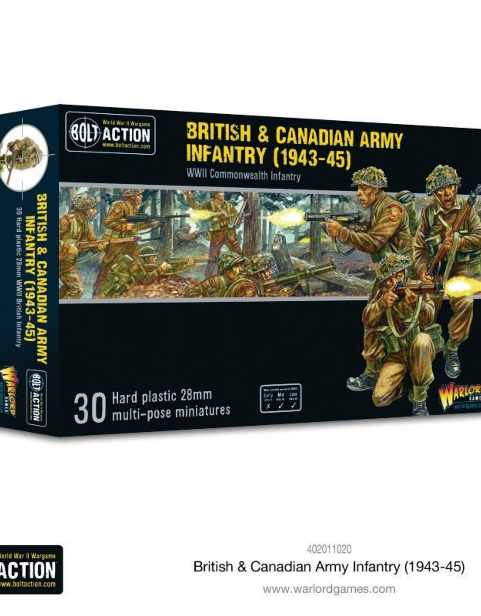 Bolt Action British & Canadian Army Infantry (1943-1945)