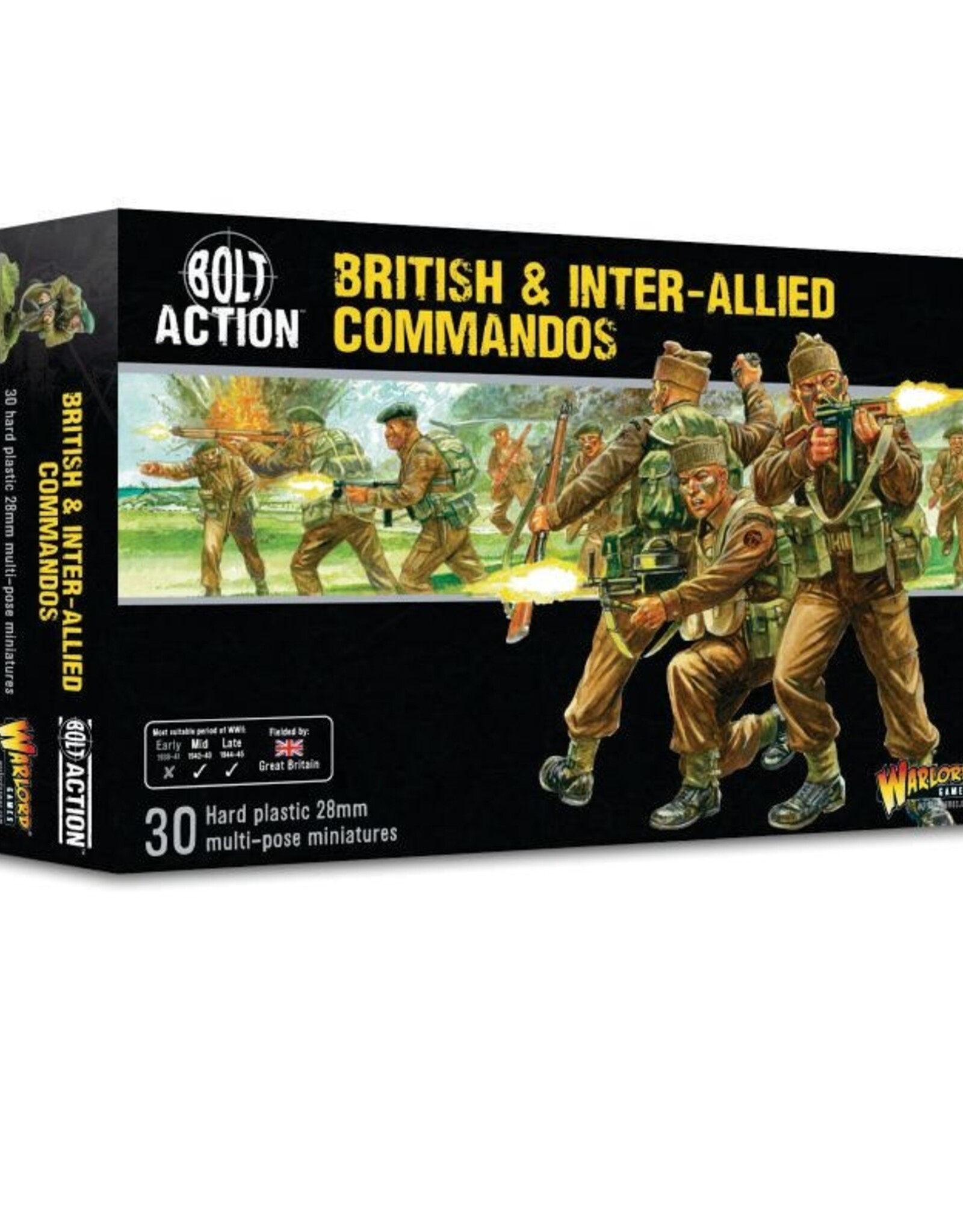 Bolt Action British & Inter-Allied Commandos