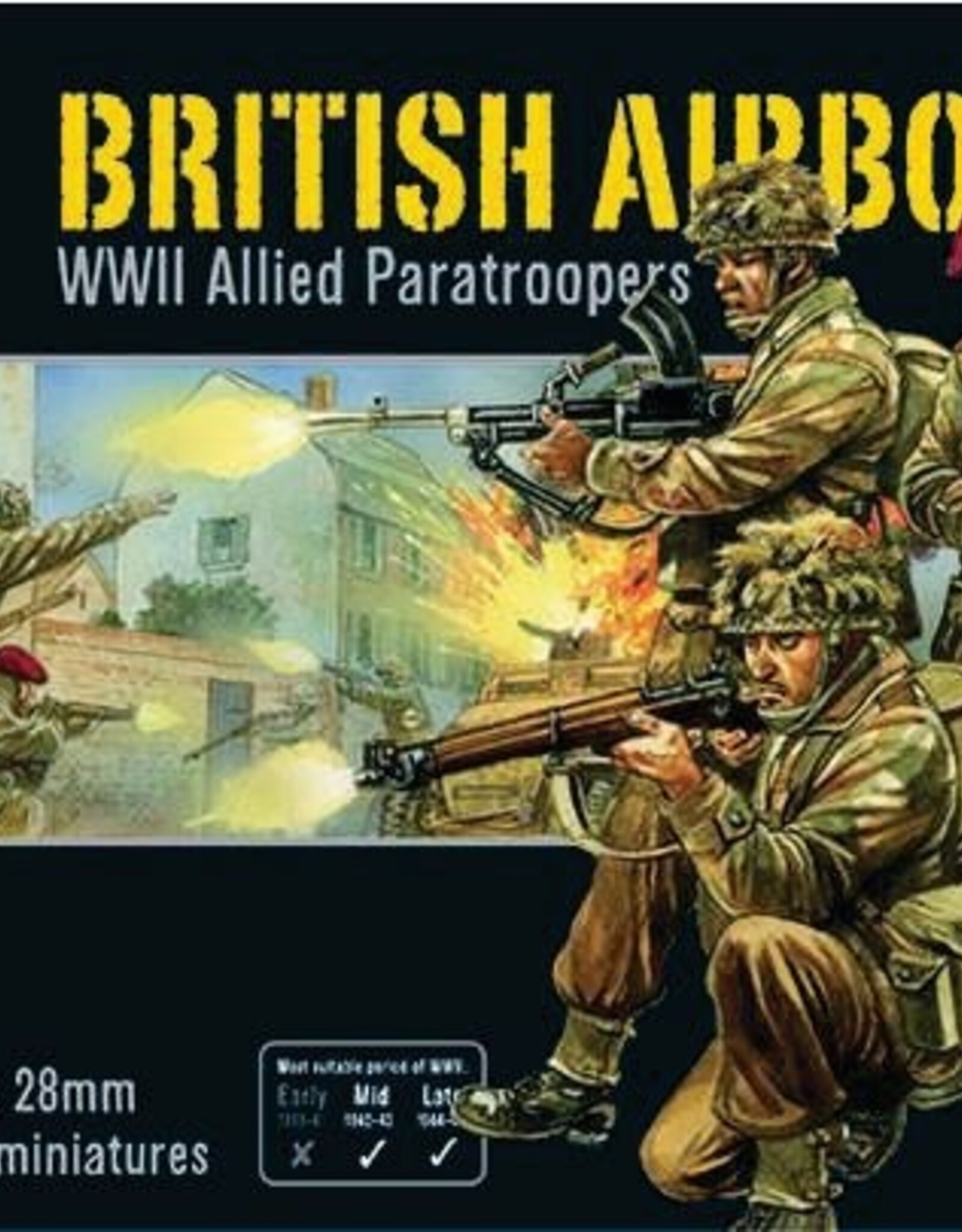 Bolt Action British Airborne WWII Allied Paratroopers