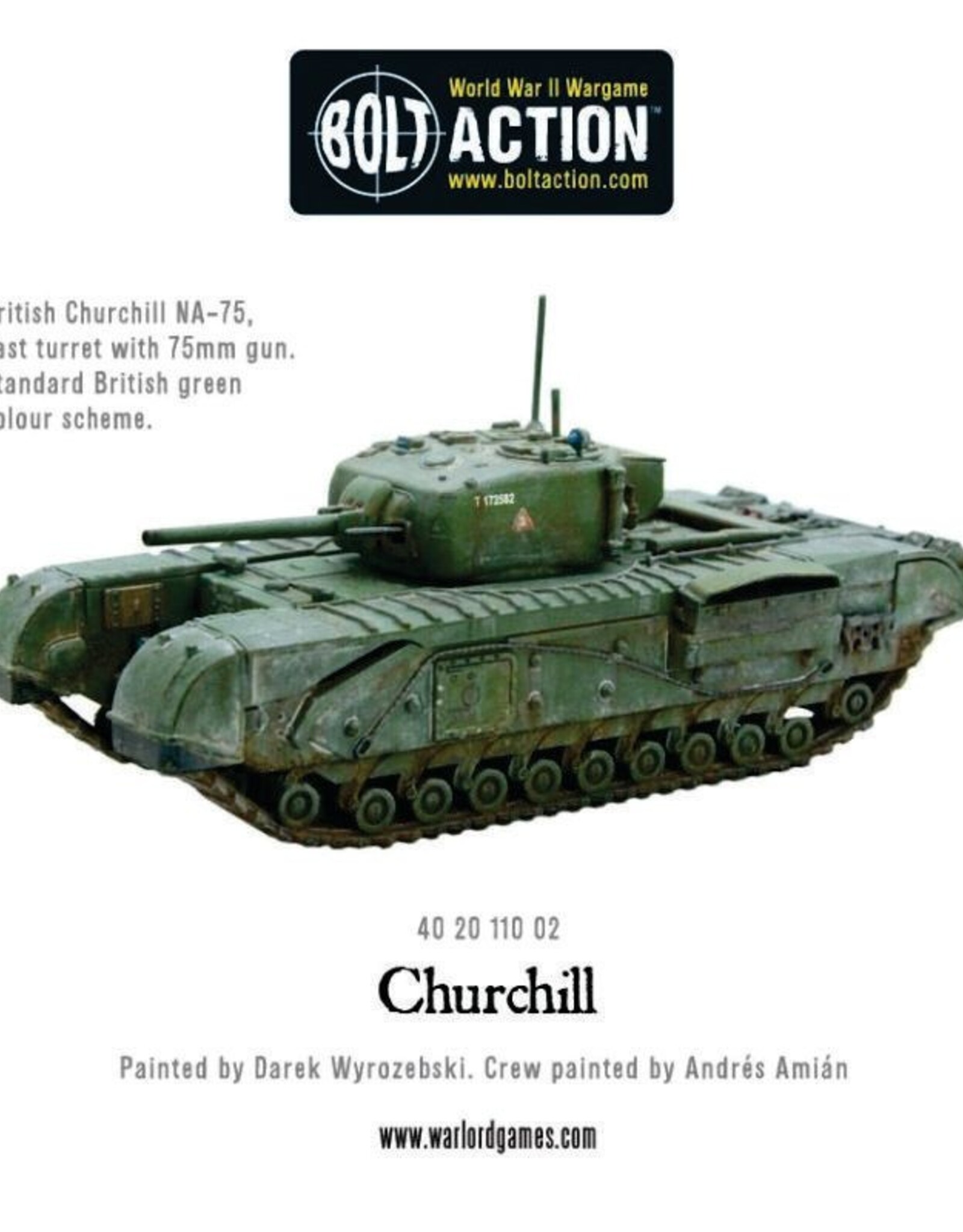 Bolt Action Churchill Tank