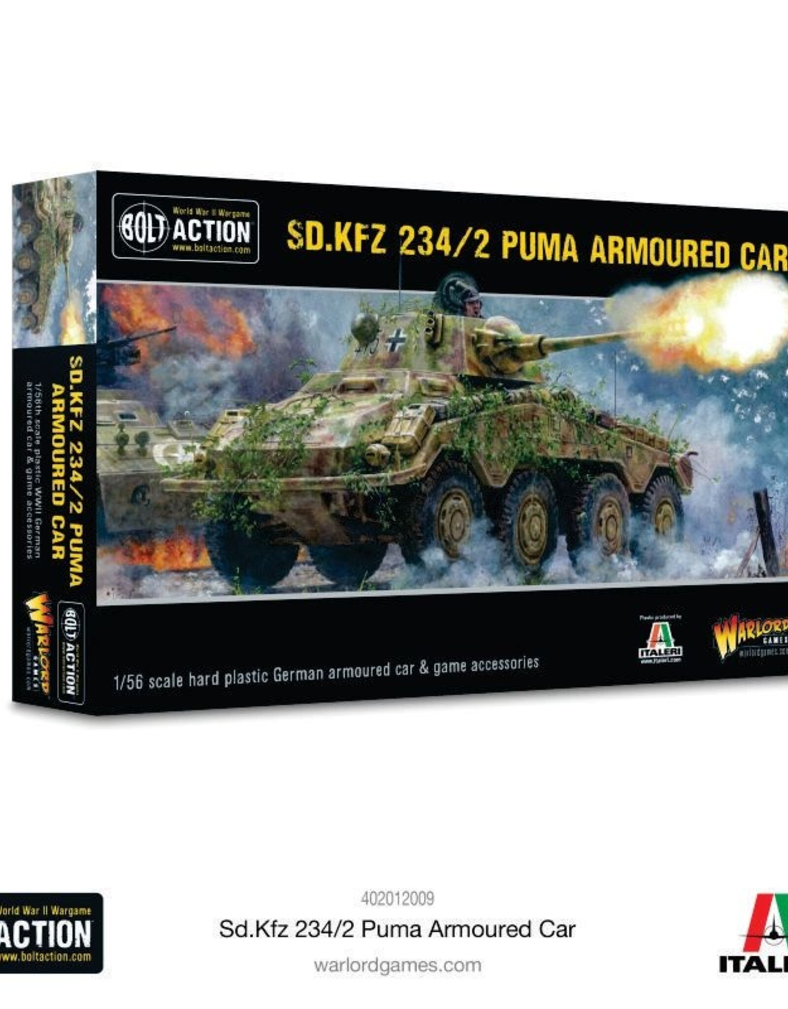 Bolt Action Sd.Kfz 234/2 Puma Armored Car