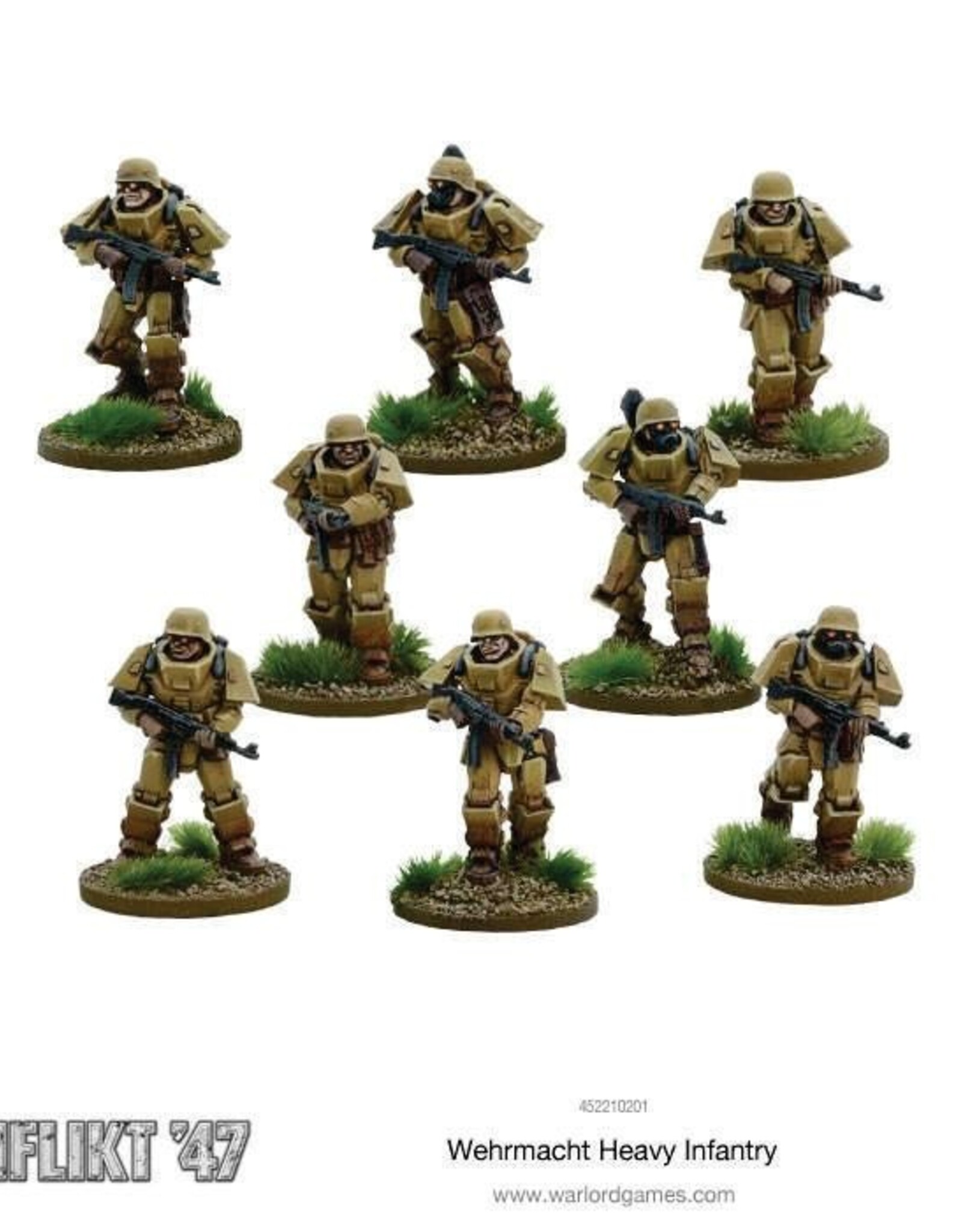 Konflikt '47 German Schwertrupen (Wehrmacht) Heavy Infantry