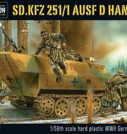 Bolt Action Sd.Kfz 251/1 ausf D Hanomag (plastic box set)