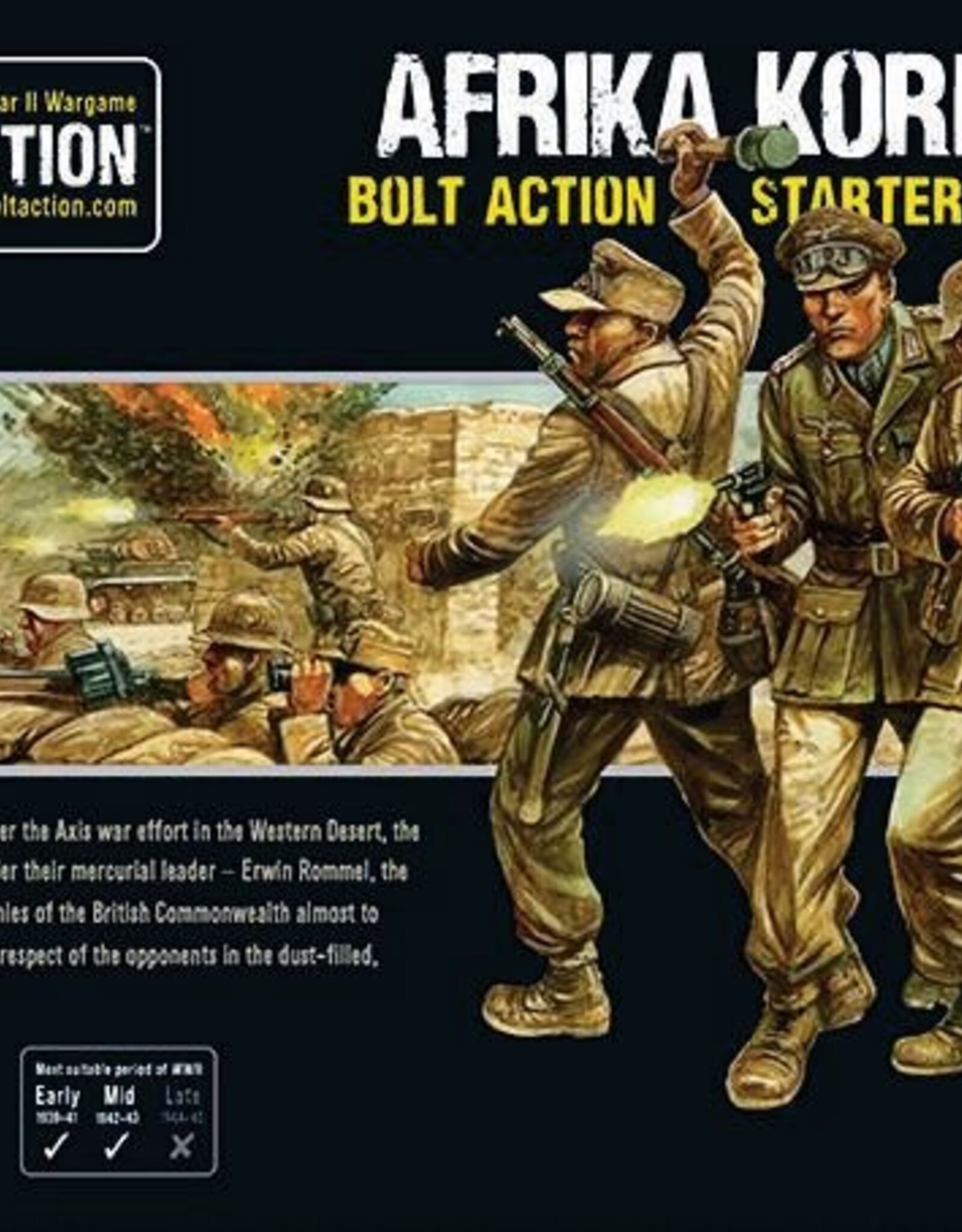 Bolt Action Afrika Korps Starter Army