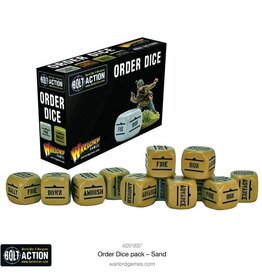 Bolt Action Order Dice Sand
