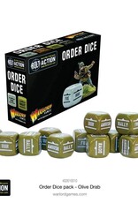 Bolt Action Order Dice Olive Drab