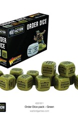 Bolt Action Order Dice Green