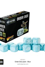 Bolt Action Order Dice Blue