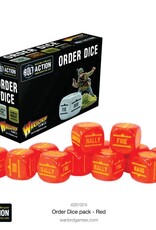 Bolt Action Order Dice Red