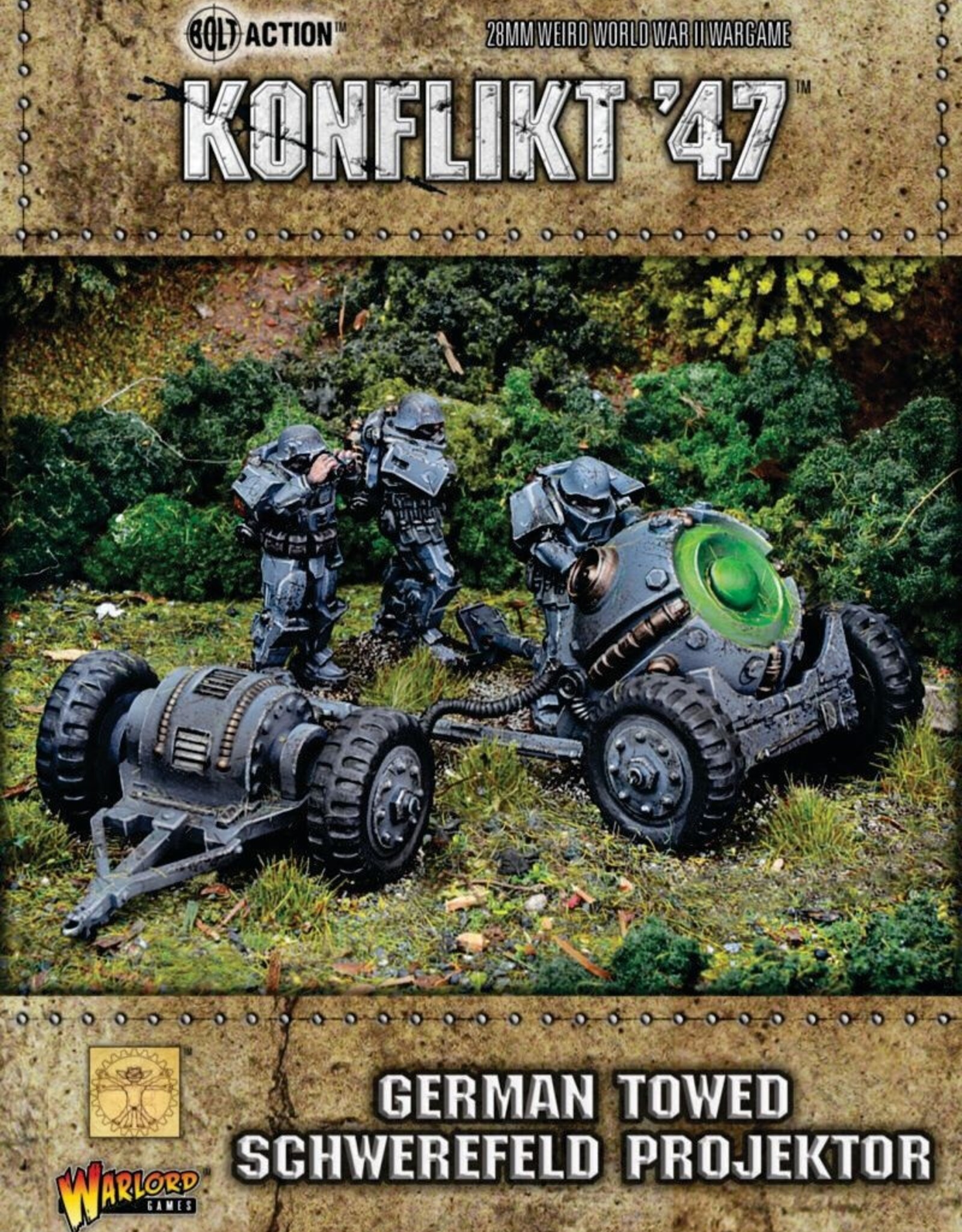 Konflikt '47 German Towed Schwerefeld Projektor