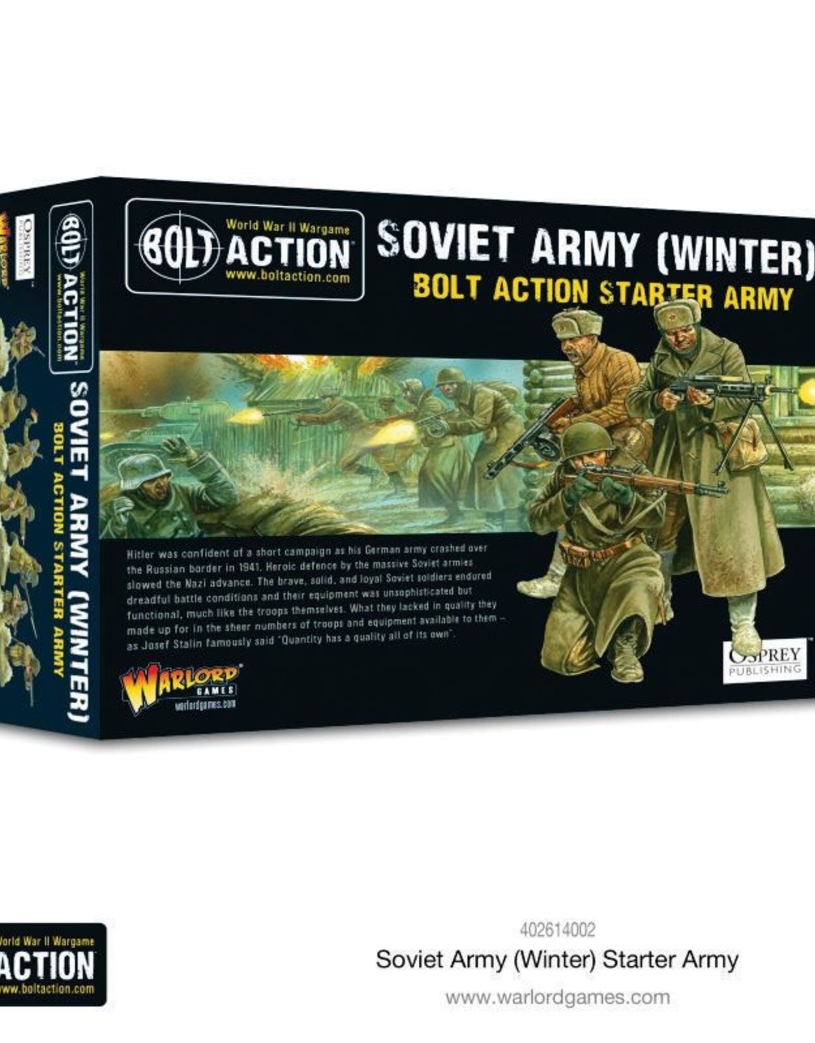 Bolt Action Winter Soviet Infantry Starter Army