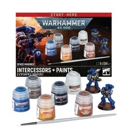 Warhammer 40k Citadel Assault Intercessors & Paints Set