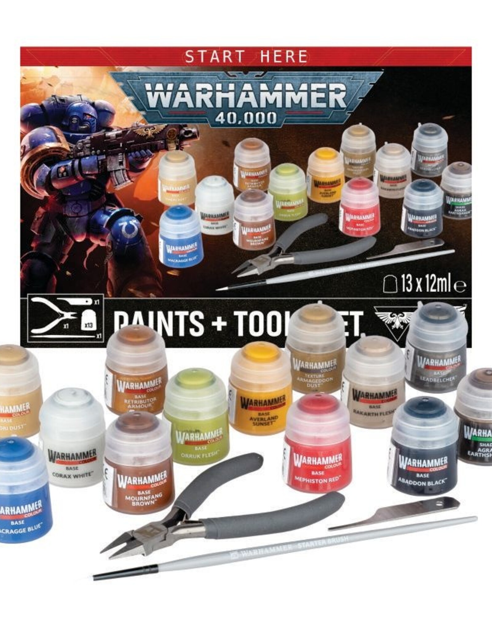 Warhammer 40k Citadel 40k Paints & Tools