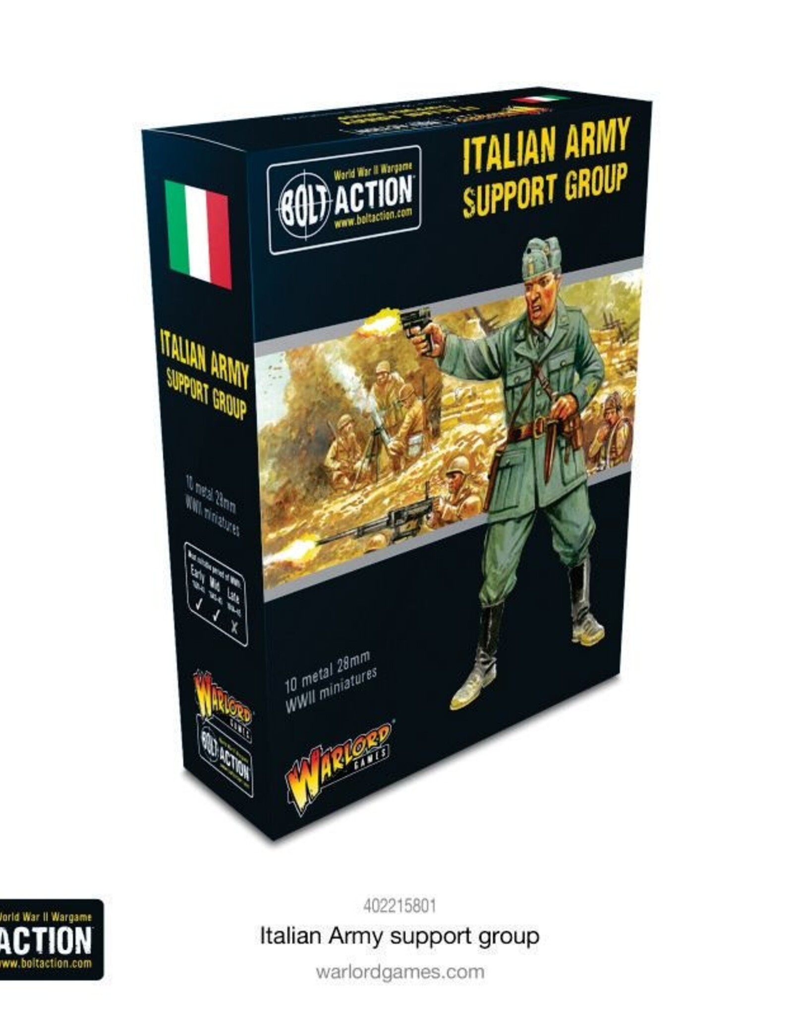 Bolt Action Italian Army Support Group