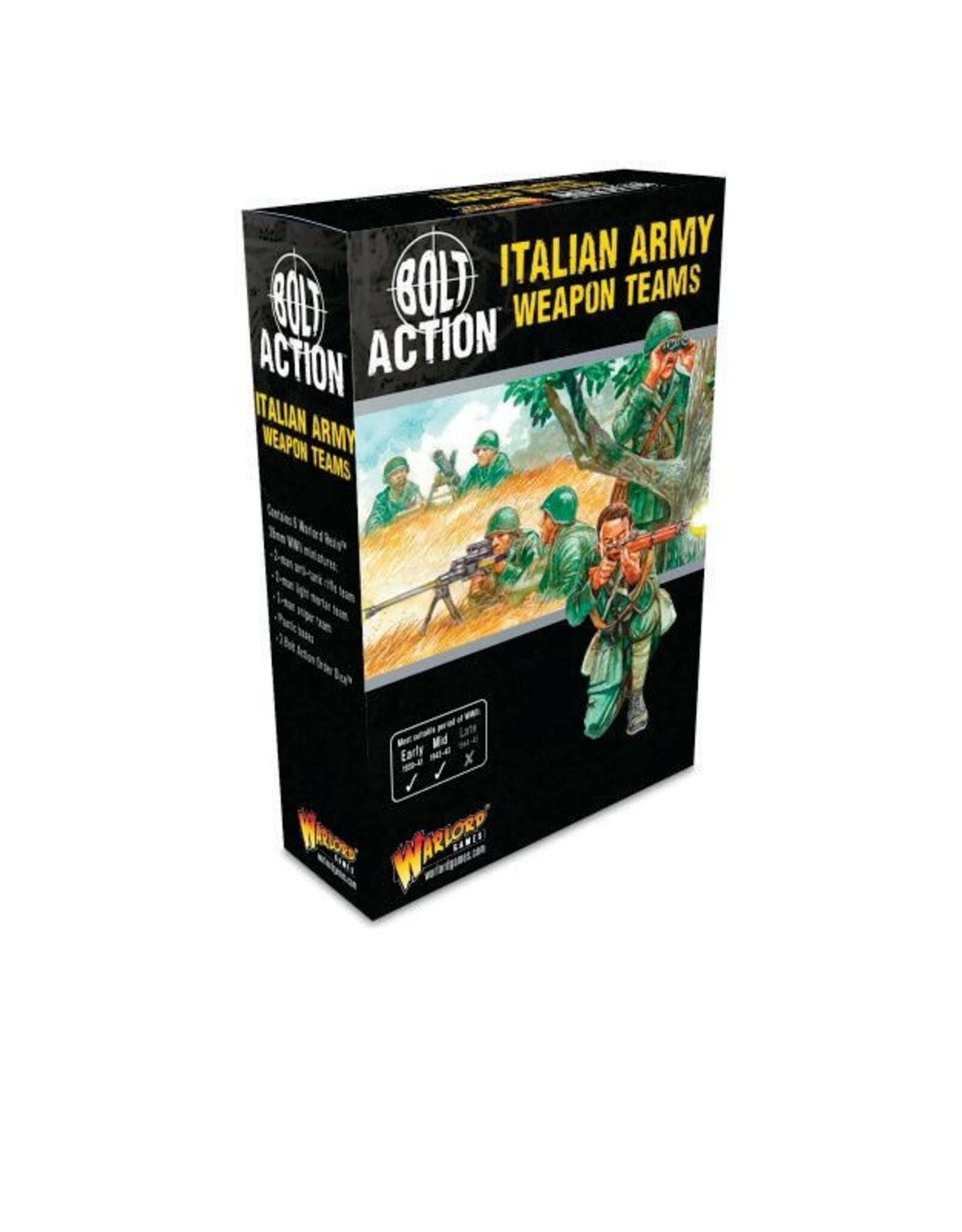Bolt Action Italian Army Weapons Team