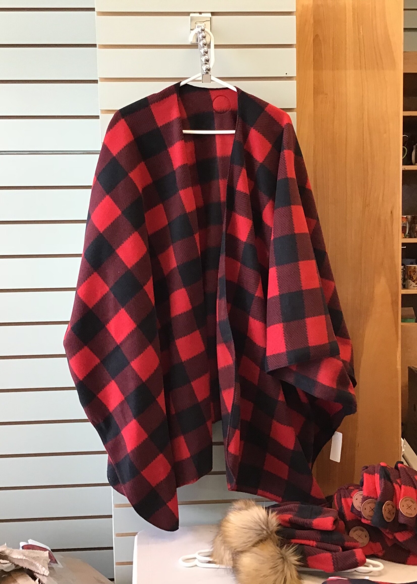 Albert County Plaid Cape