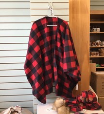 *Back in Stock* Albert County Plaid Cape