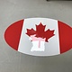 Euro Sticker Canada Flag