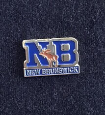 Lapel Pin NB New Brunswick