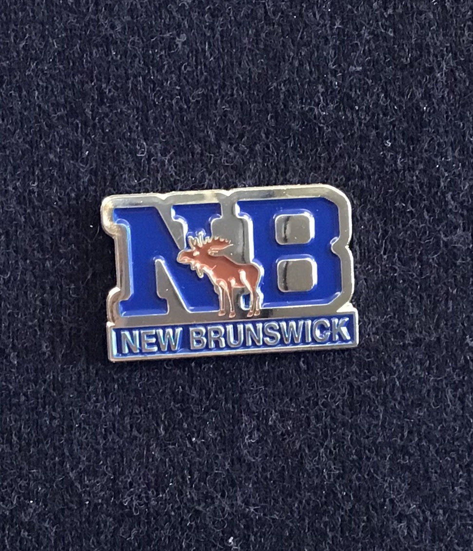 Lapel Pin NB New Brunswick