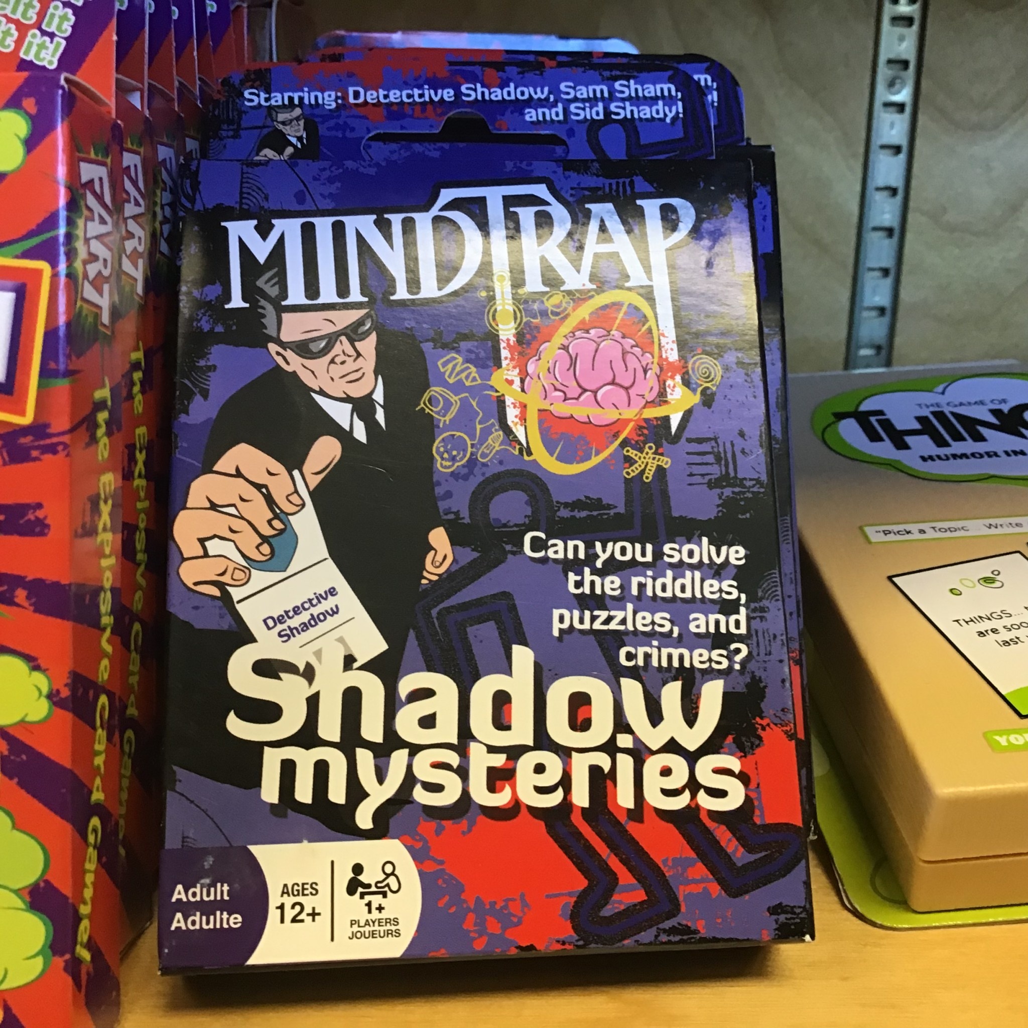 Mind Trap Card Game Shadow Mysteries