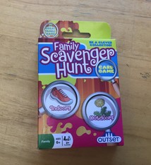 Family Scavenger Hunt Card Game