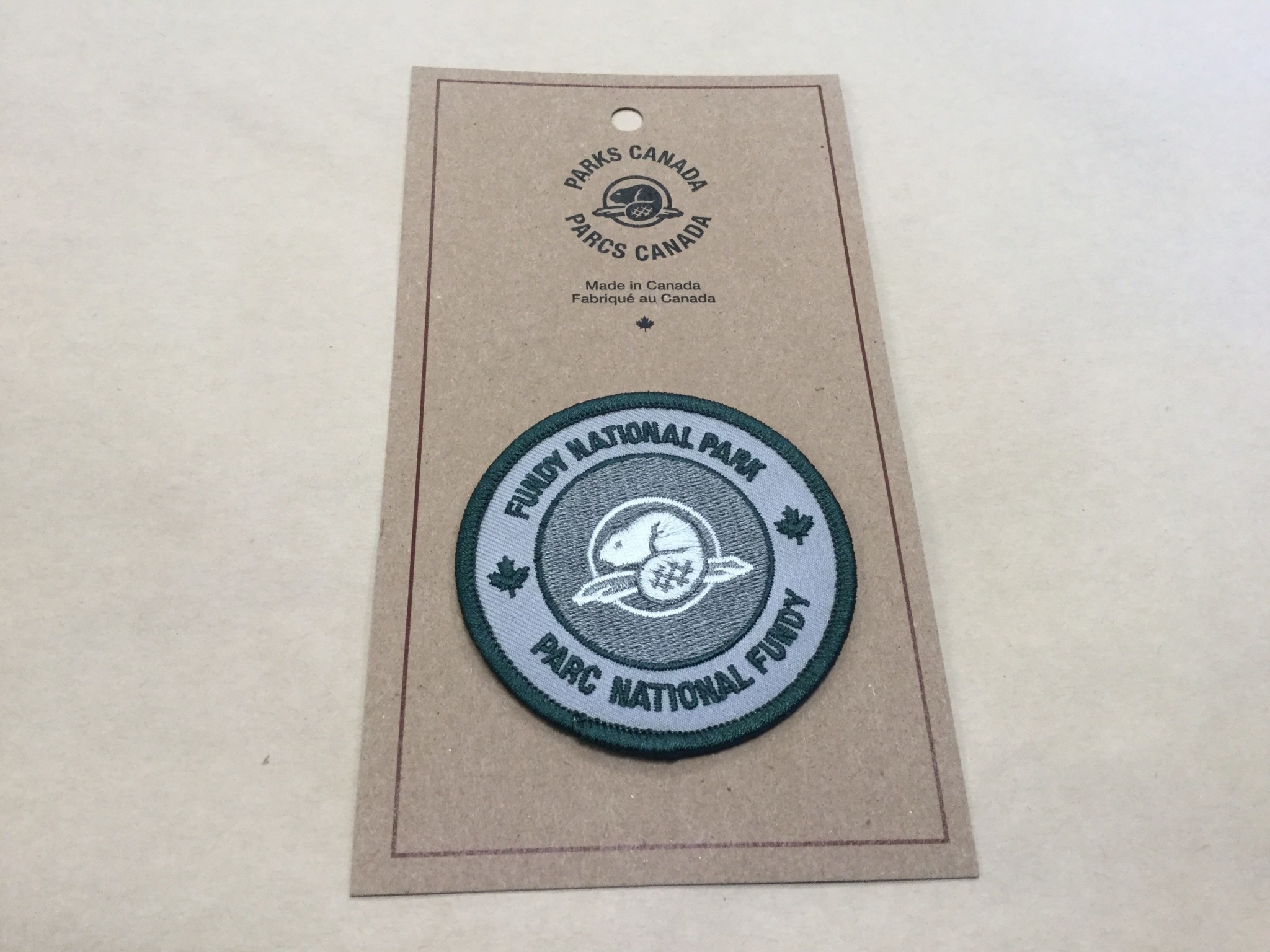 Patch Official Parks Canada Fundy