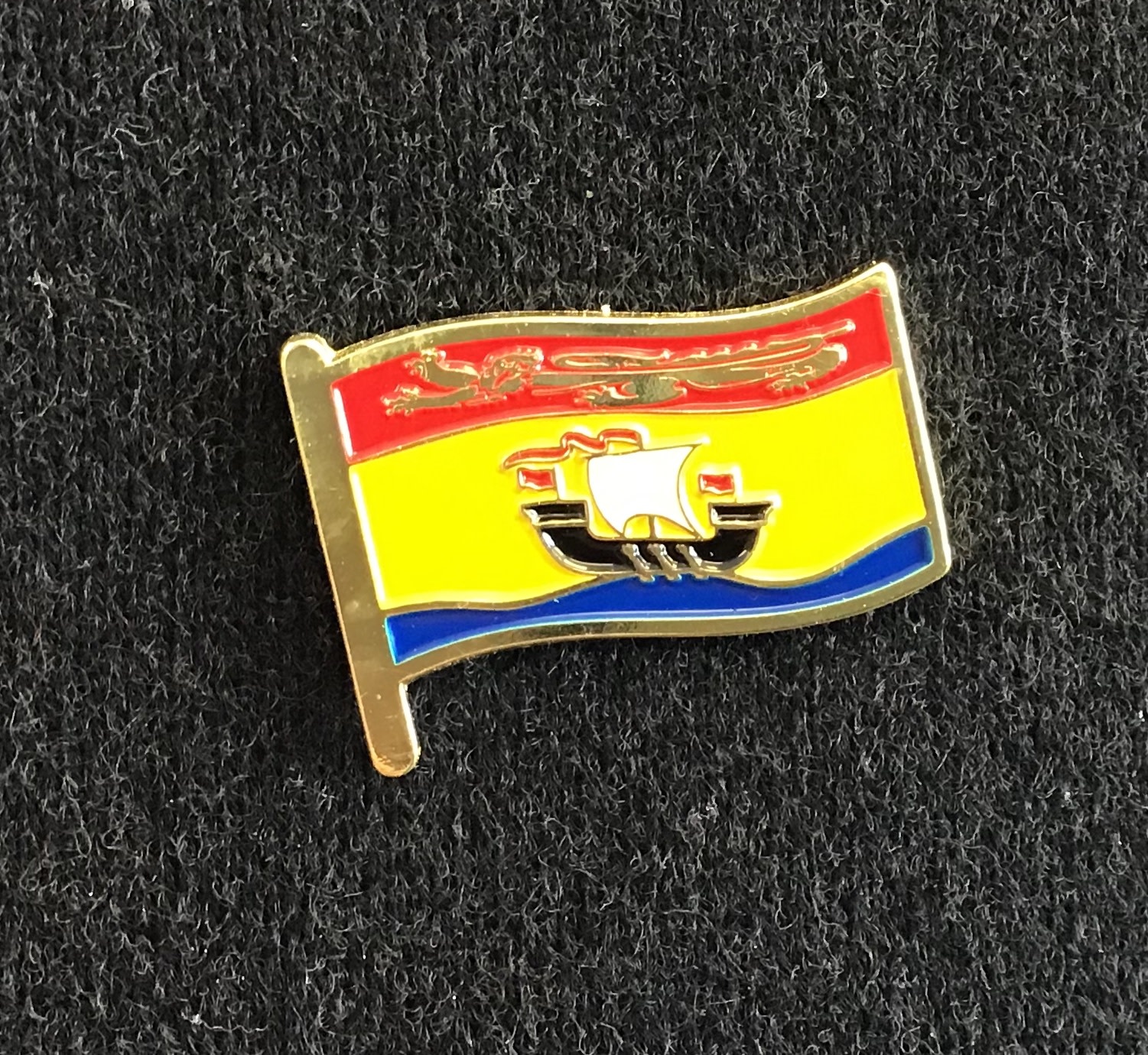 Lapel Pin New Brunswick Flag