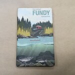Wooden Vintage Fundy Magnet