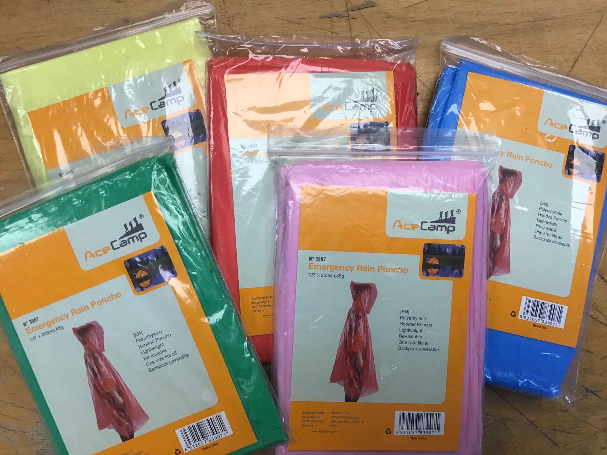 Emergency Rain Poncho