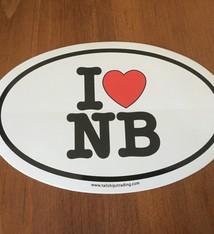 Euro Sticker I Heart NB