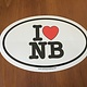 Euro Sticker I Heart NB