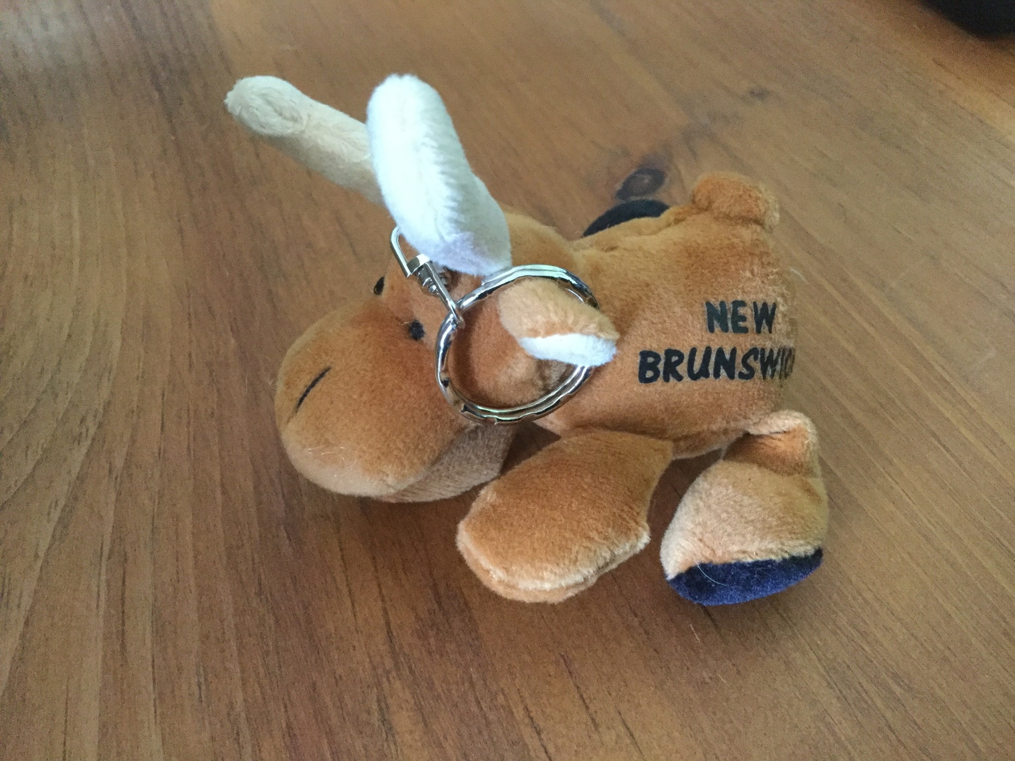 Moose Plush Keychain