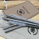 Parks Canada Reusable Stainless Steel Straws