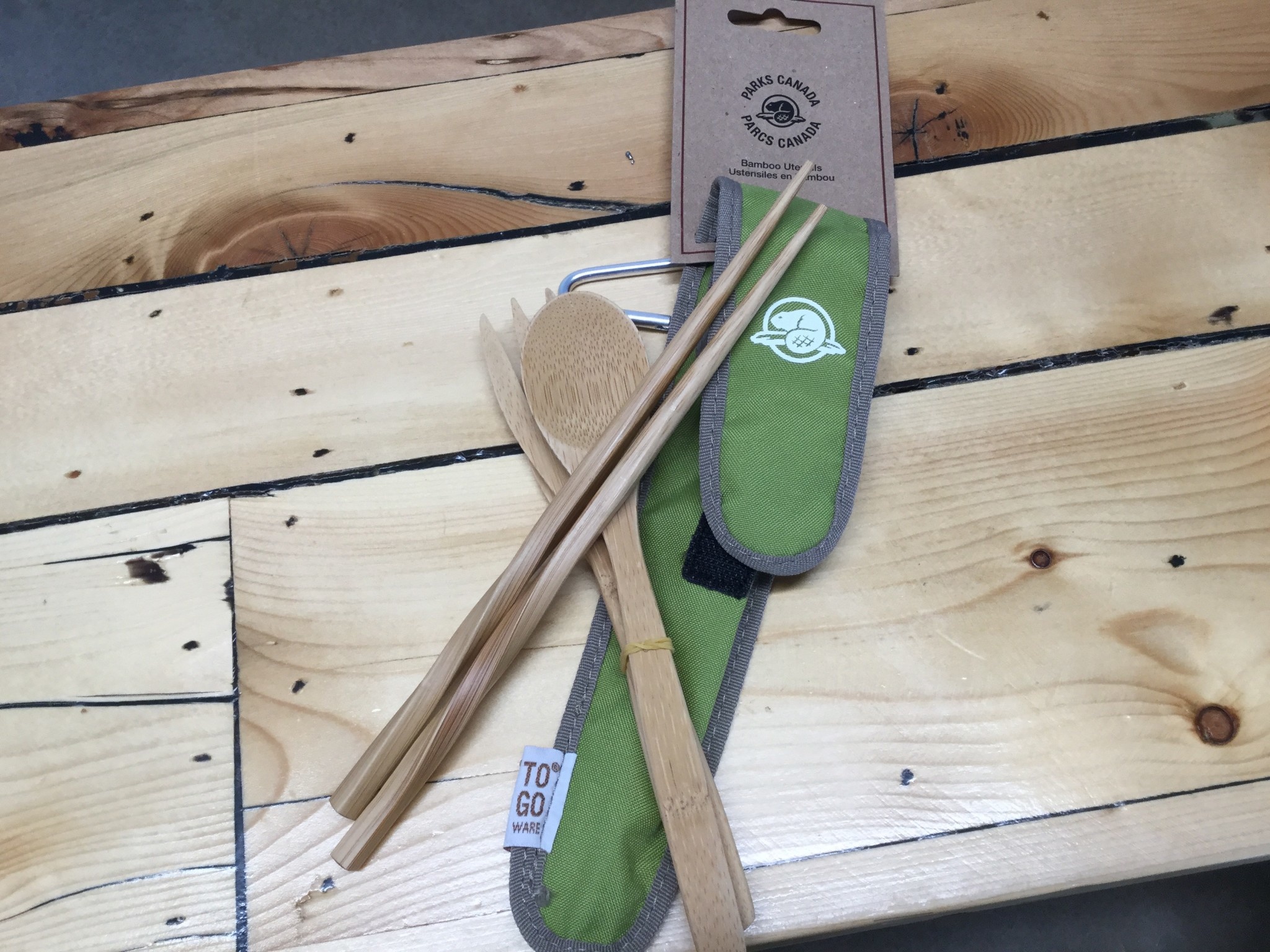 Parks  Canada Bamboo Utensils