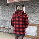 Ladies Albert County Plaid Jacket/Hood