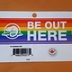 Sticker Parks Canada Pride English