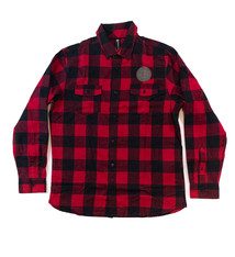 MTBA MTB Atlantic Red & Black Plaid Shirt