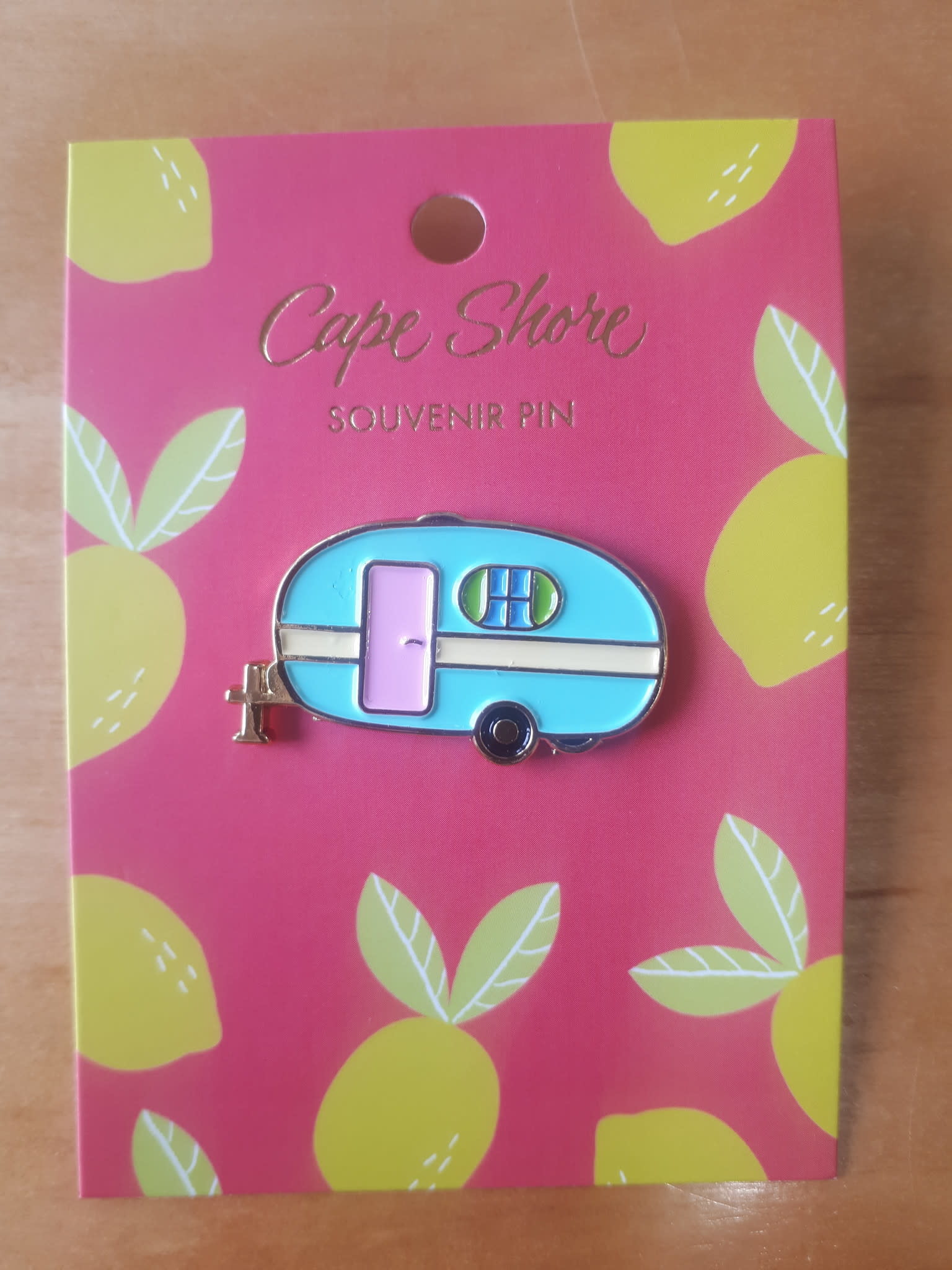 Lapel Pin Soft Enamel Camper