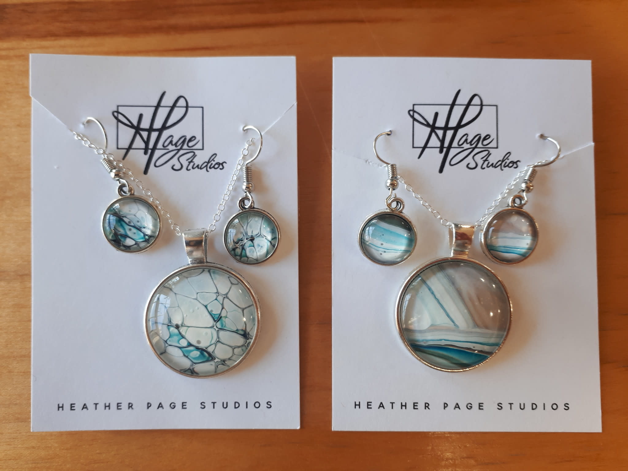 Heather Page Pendant & Earring Set