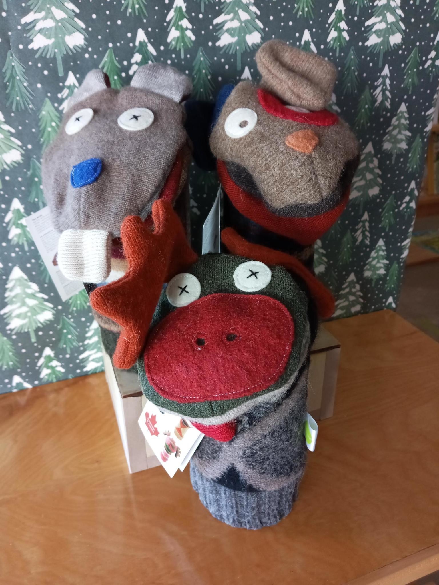 Cate & Levi Reclaimed Wool Puppet