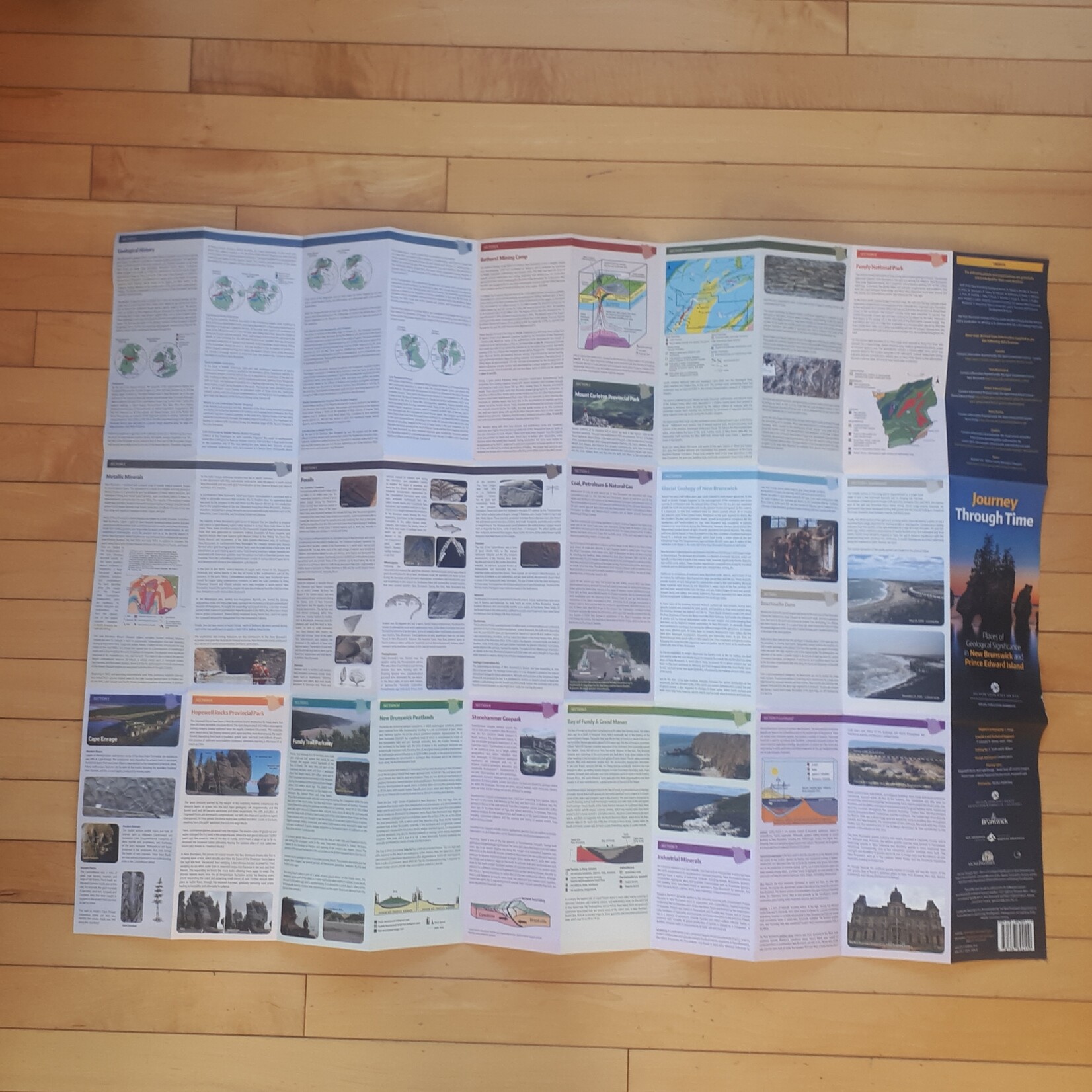 JOURNEY THROUGH TIME - GEOLOGICAL MAP