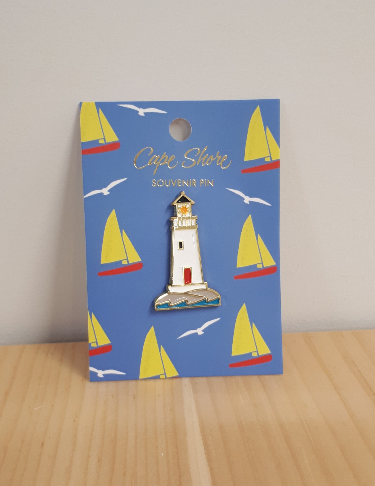 Lapel Pin Soft Enamel Lighthouse